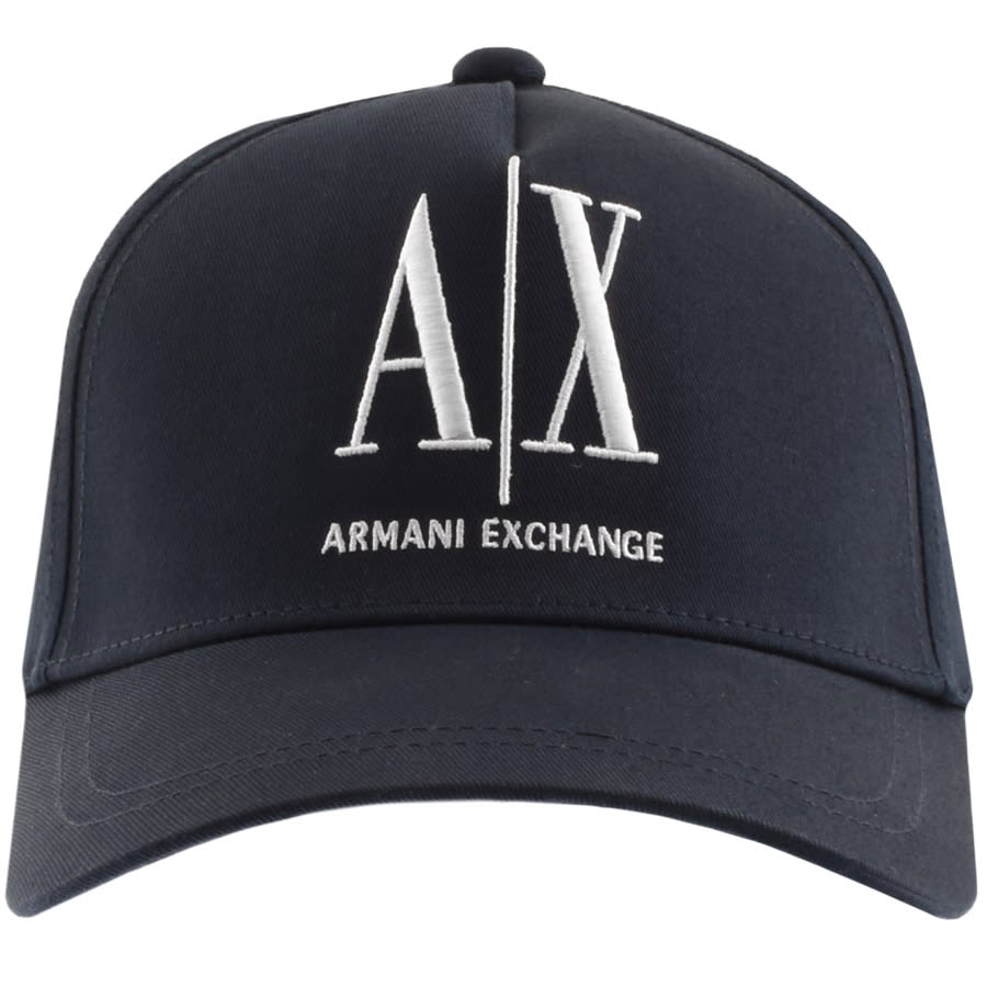 Alternative Image for ProductArmani Exchange logo Baseball Cap Navy1